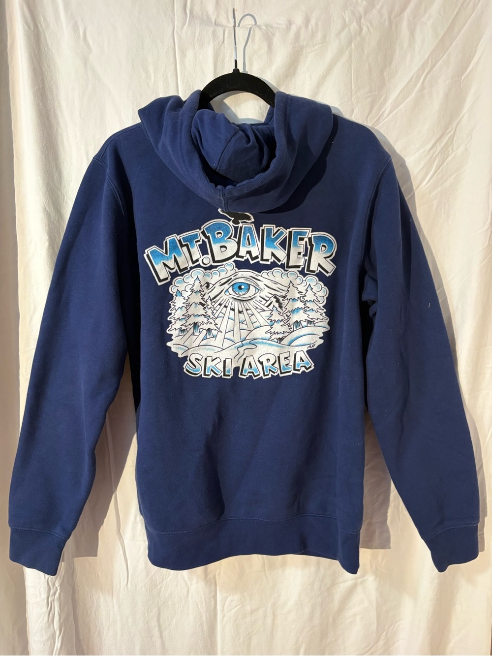 Mt. Baker Ski Area Navy Graphic Hoodie